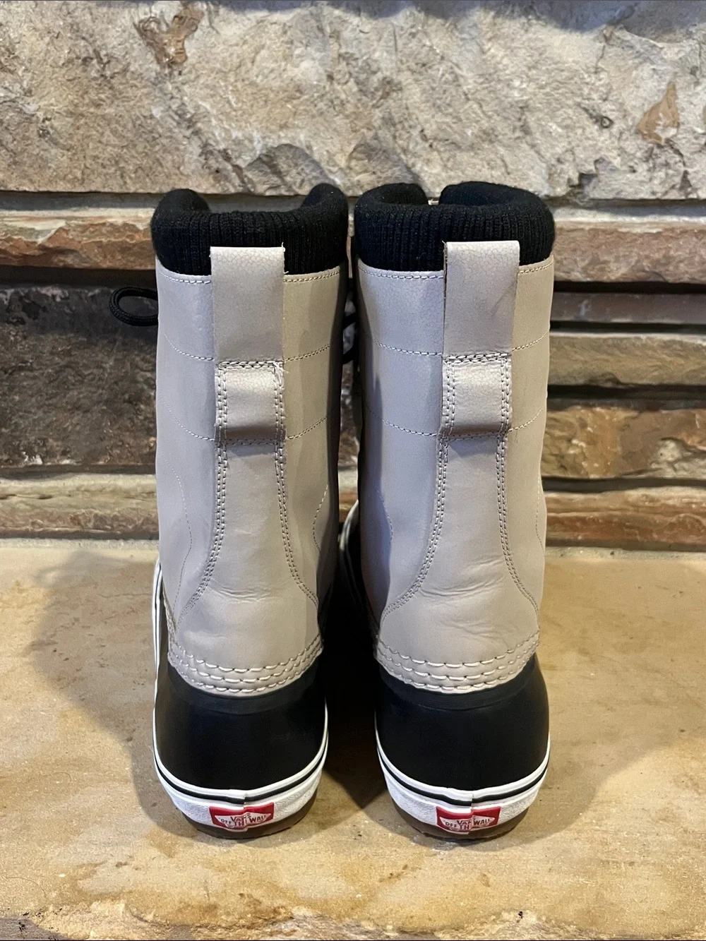 Vans Standard MTE Jake Kuzyk Tan and Black Snow Boots